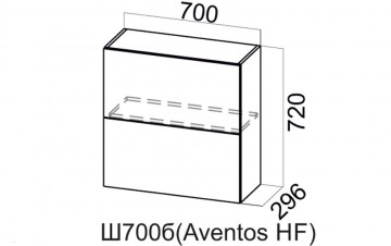 Шкаф Навесной «Геометрия Ш700Б/720 Aventos HF»