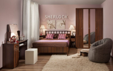 Спальня «Sherlock» Орех / Спальня «Шерлок» Орех