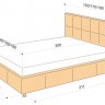 Кровать «Greta» С Подъемным Механизмом / Кровать «Грета» С Подъемным Механизмом - 