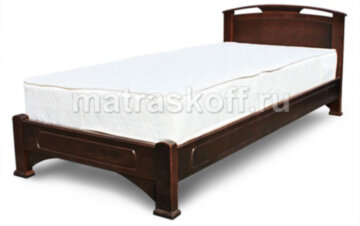 Кровать «Лаура» из массива дерева